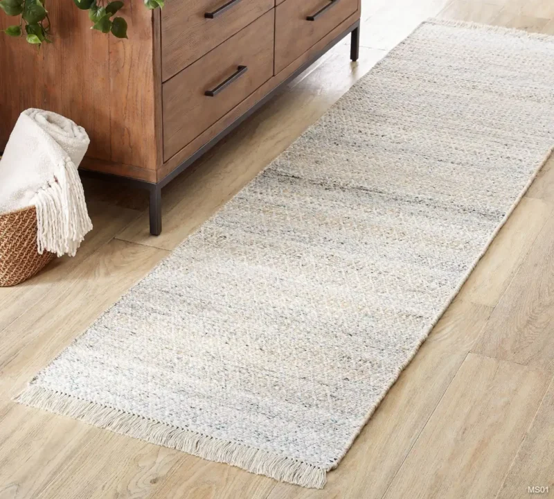 Caelan Synthetic Rug with Anti-Slip Backing