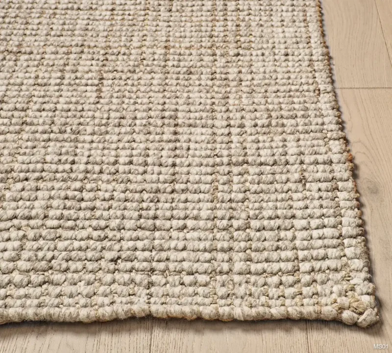 Chunky Wool Jute Rug