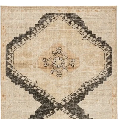 Custom Demitria Hand-Knotted Wool Rug