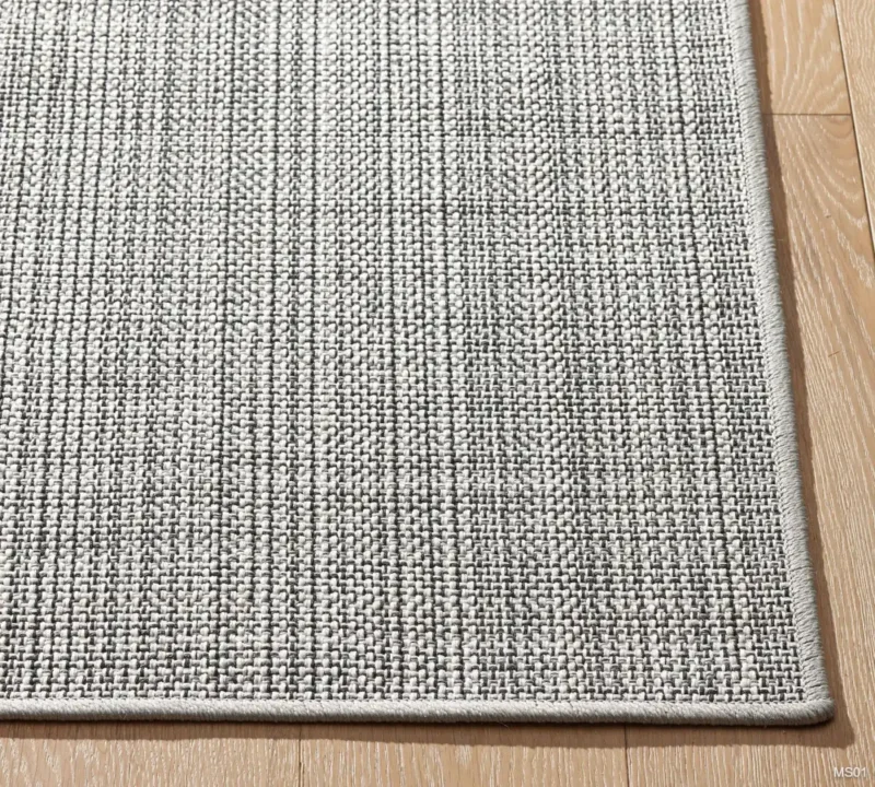 Custom Tweed Synthetic Outdoor Rug