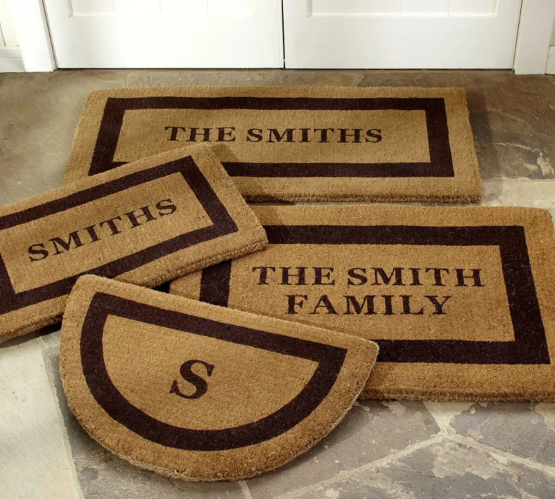 Personalized Framed Doormat