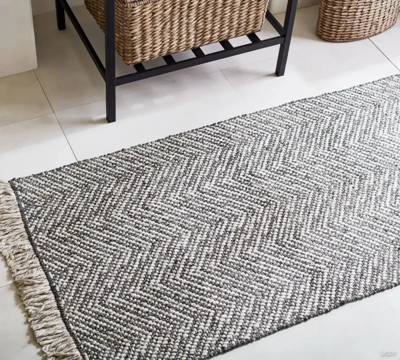 Wheatley Synthetic Rug with Anti-Slip Backing